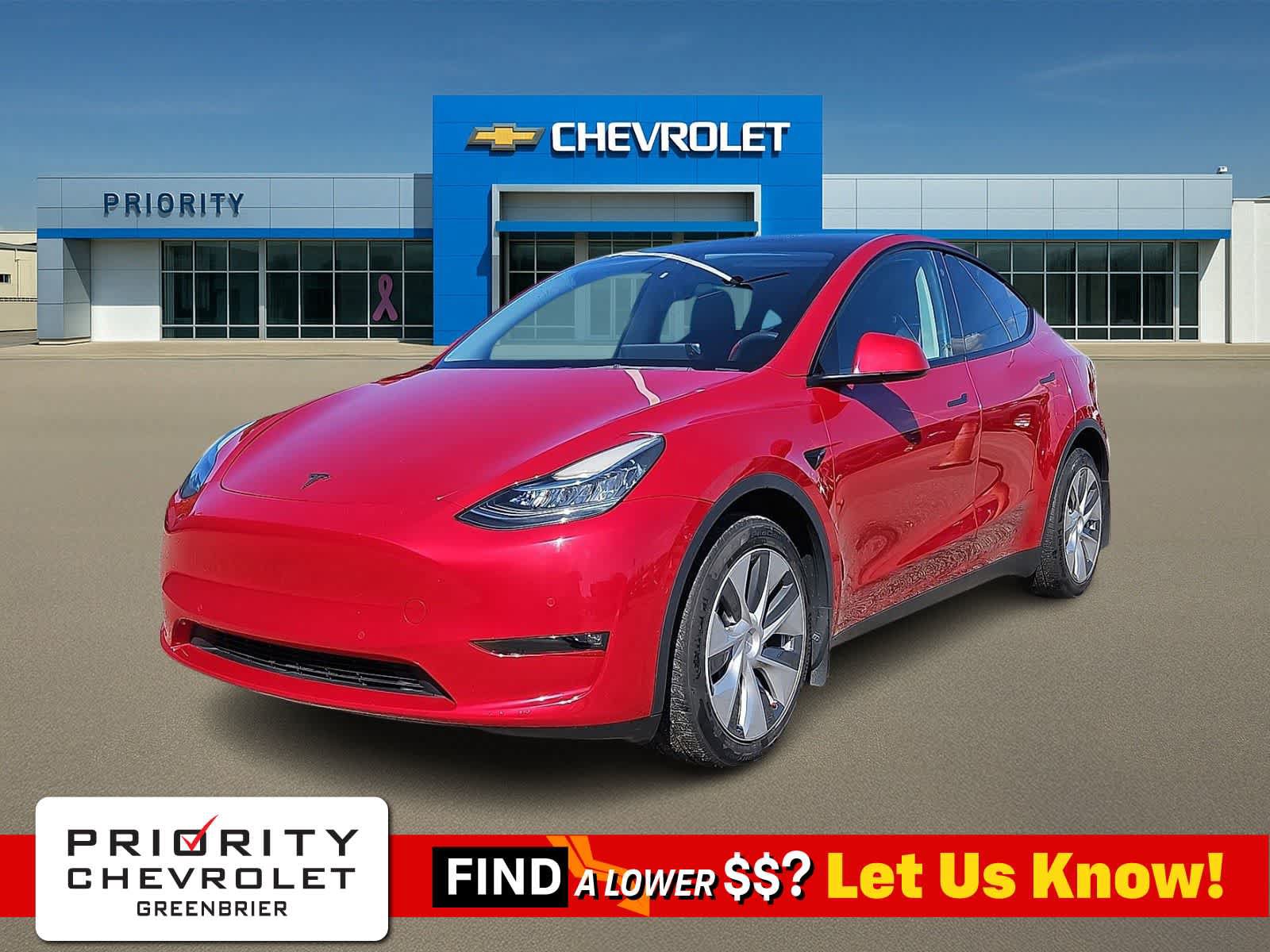 Used 2022 Tesla Model Y Long Range AWD/4WD image 1