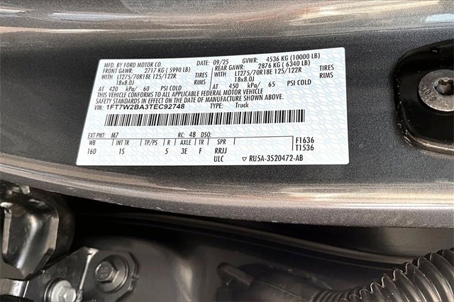 New 2026 Ford F250 XL w/ STX Appearance Package image 8