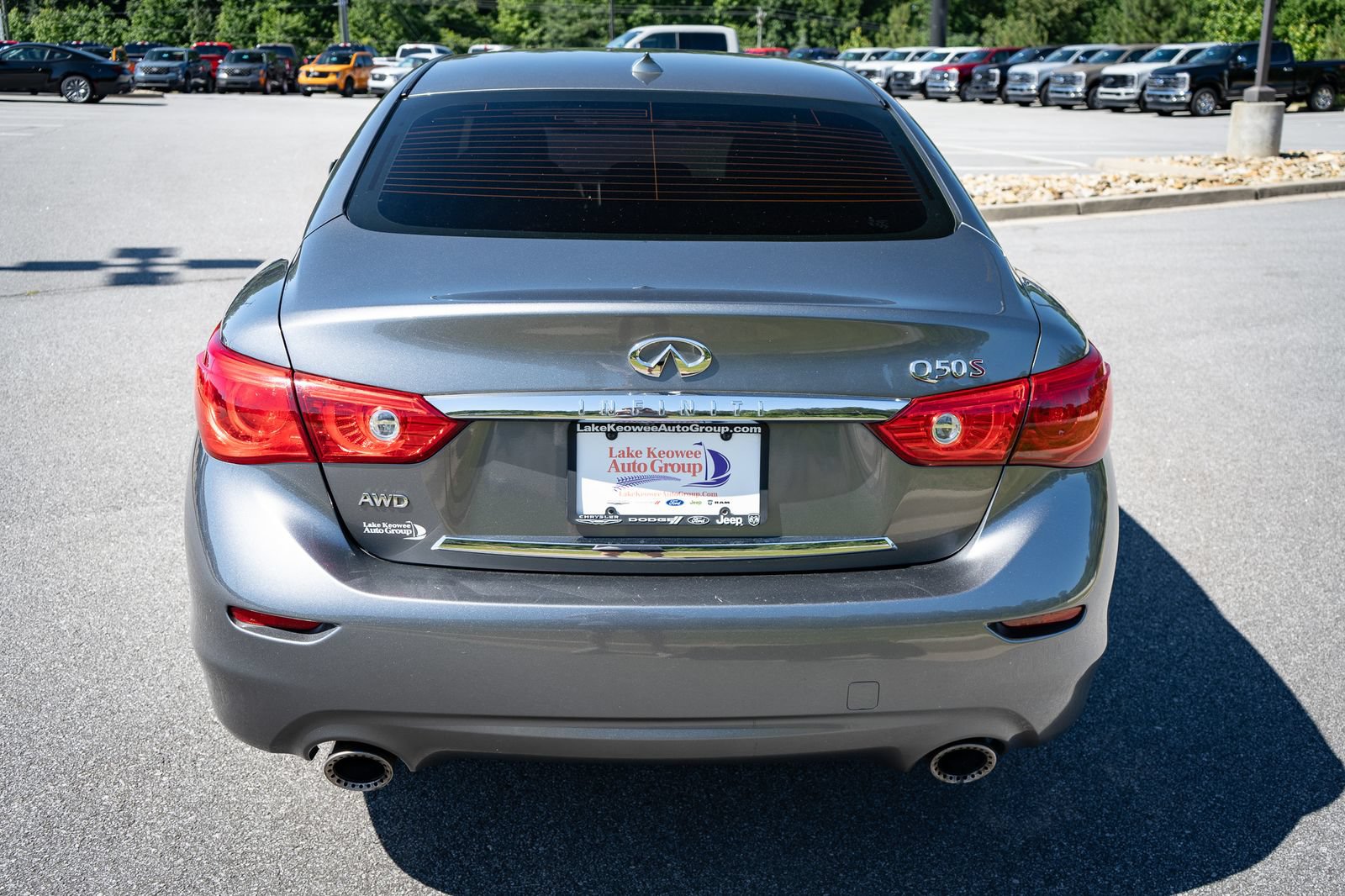 Used 2017 INFINITI Q50 Red Sport 400 AWD/4WD image 8