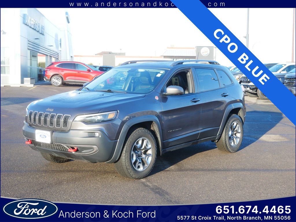 Used 2019 Jeep Cherokee Trailhawk image 1