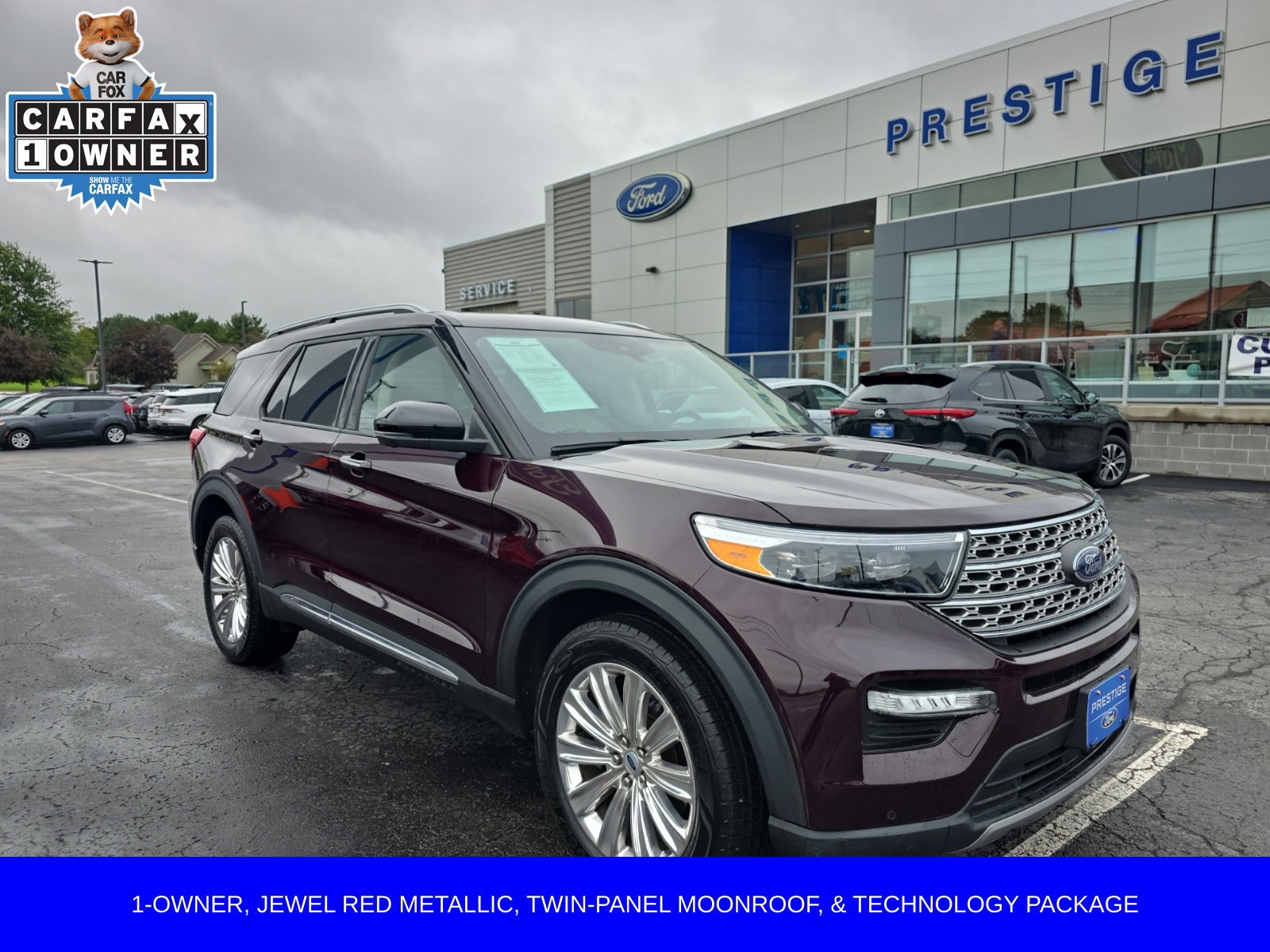 Used 2022 Ford Explorer Limited w/ Limited Technology Package