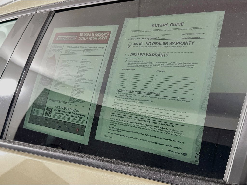 Certified 2025 MAZDA CX-50 2.5 Turbo w/ Premium Plus Pkg AWD/4WD image 12