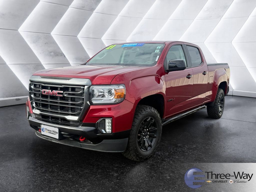 Certified 2021 GMC Canyon AT4
