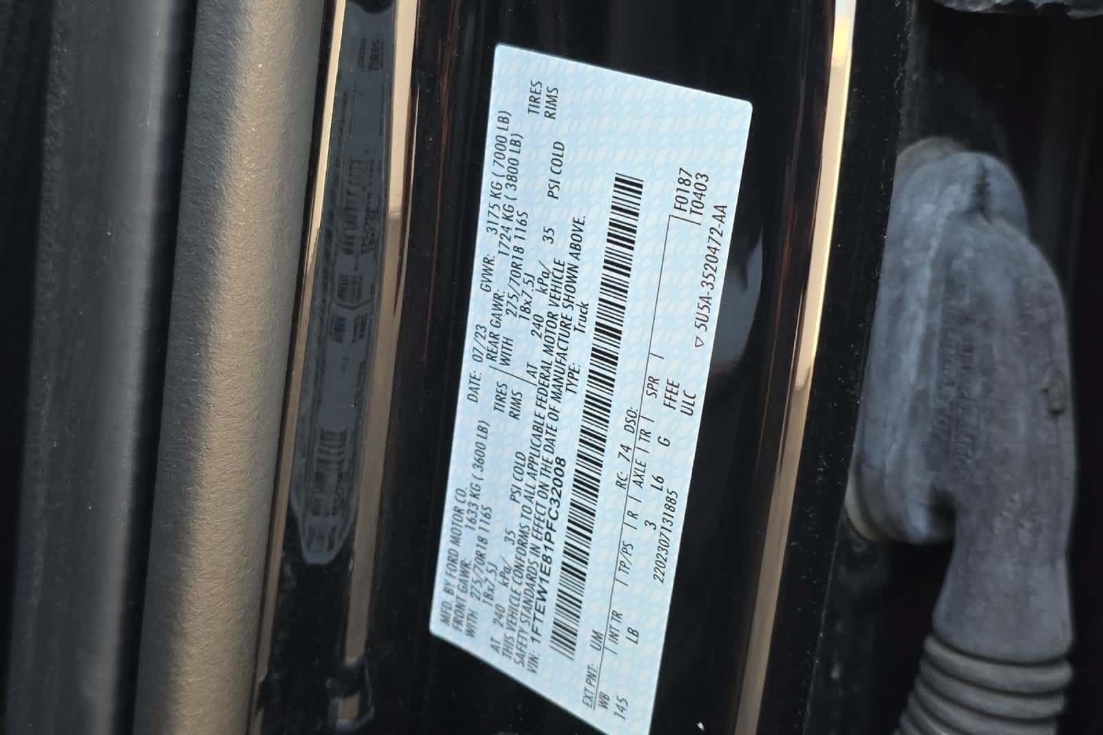 Used 2023 Ford F150 Tremor w/ Trailer Tow Package AWD/4WD image 24