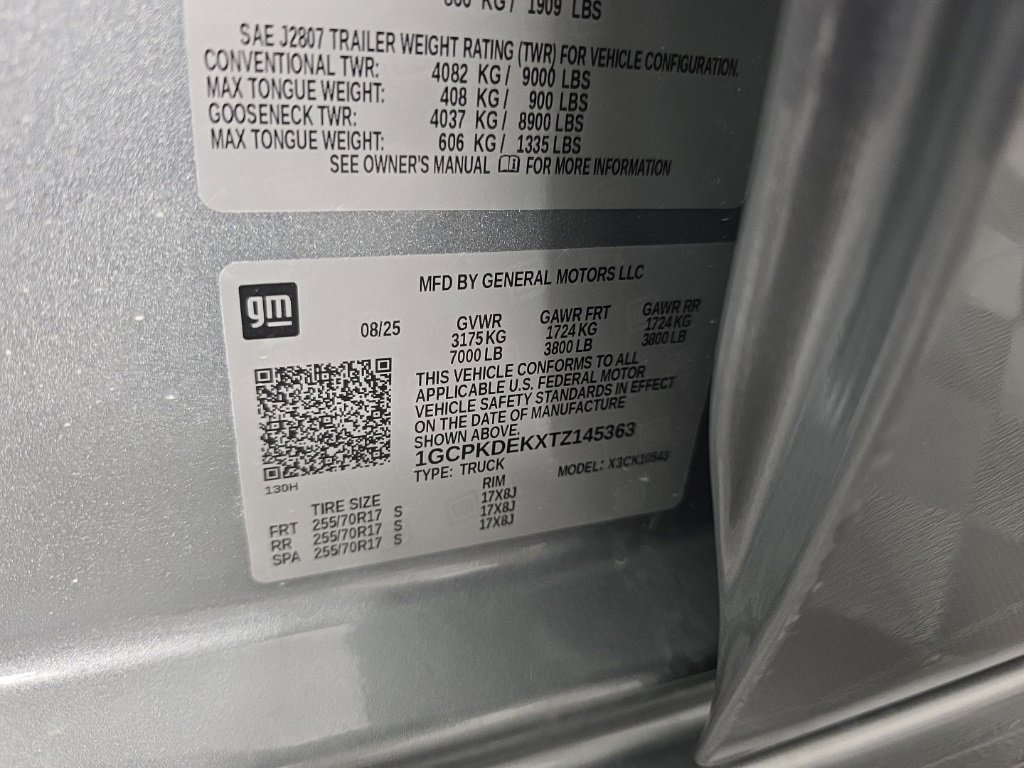 New 2026 Chevrolet Silverado 1500 LT w/ Protection Package image 11