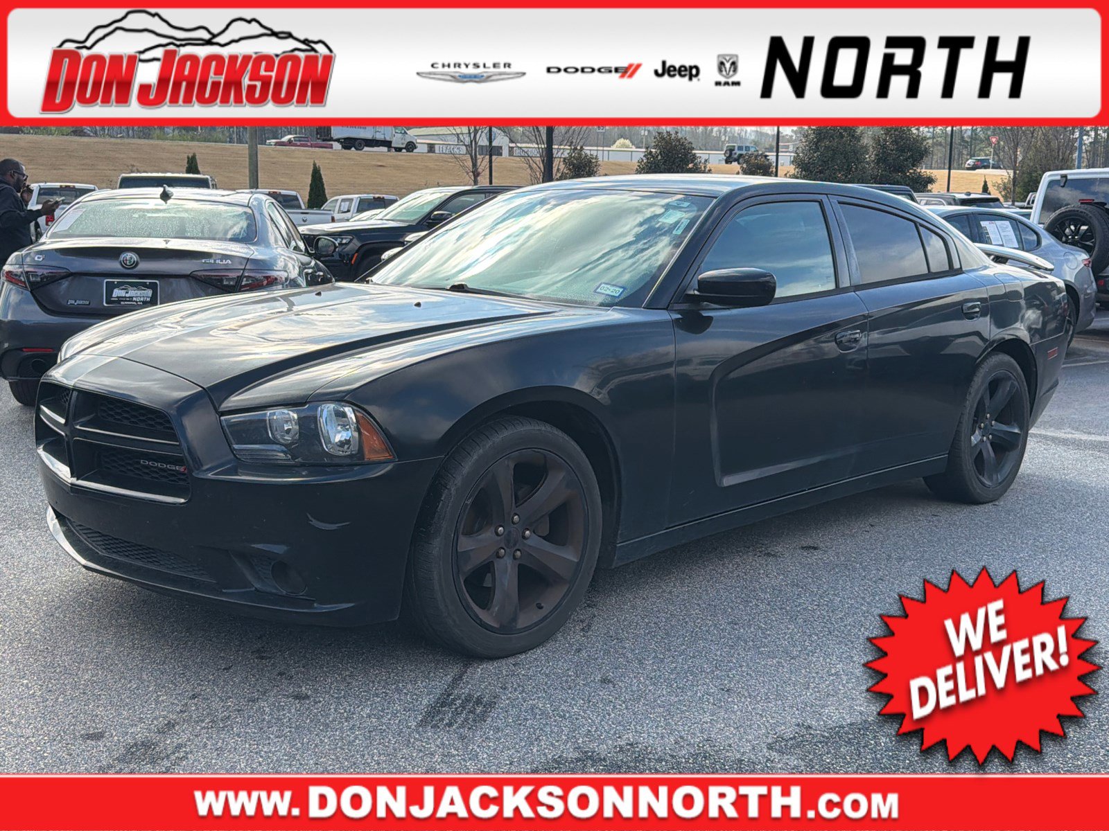 Used 2014 Dodge Charger SXT w/ Blacktop Package image 1