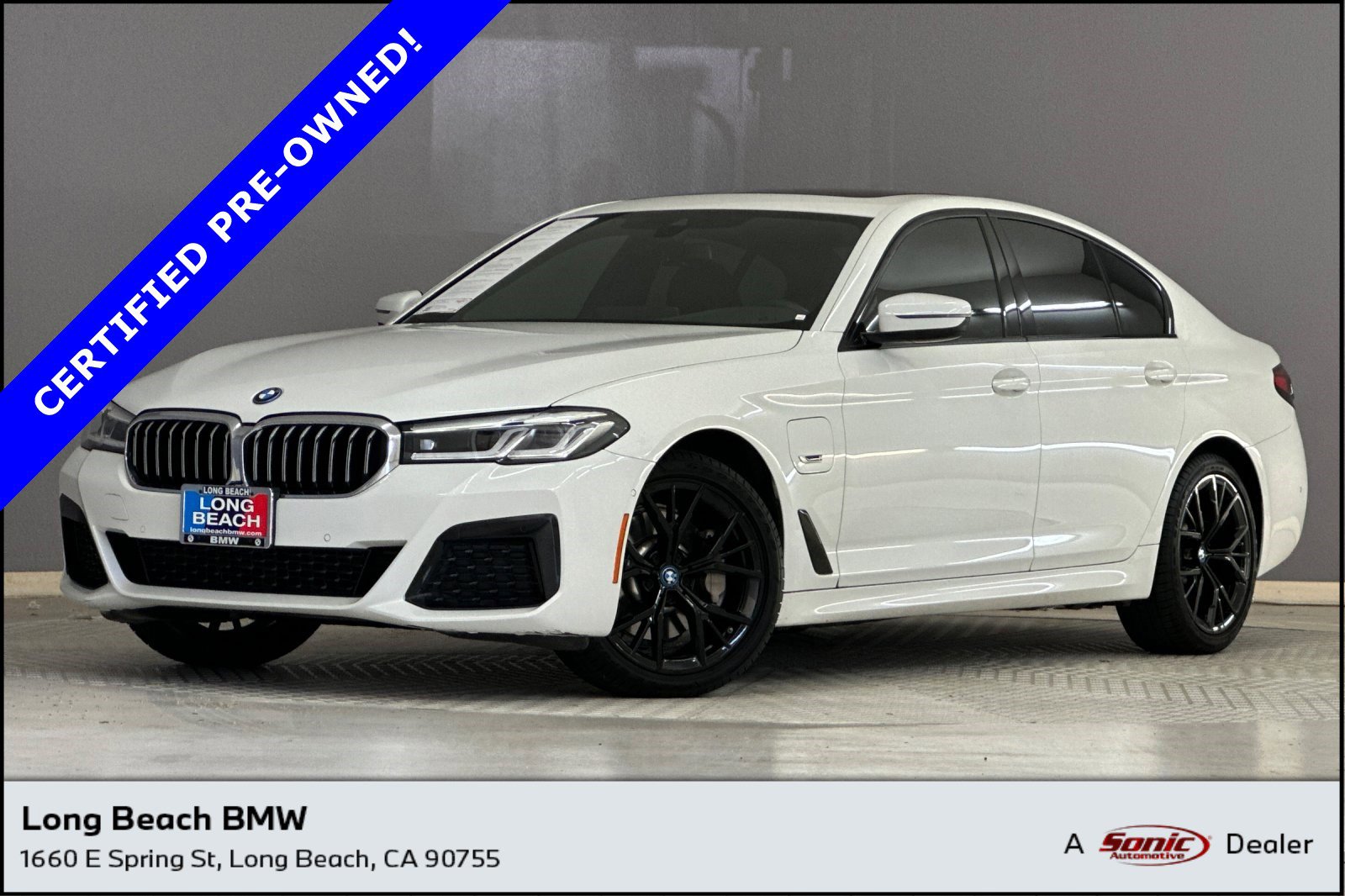 Certified 2023 BMW 530e w/ M Sport Package