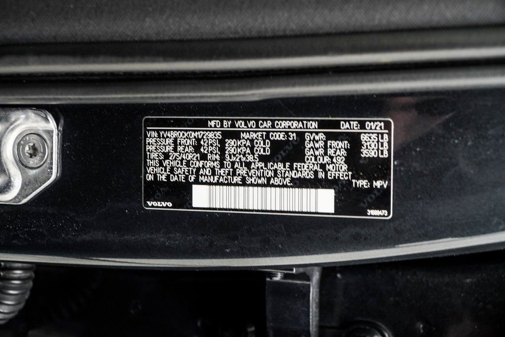 Used 2021 Volvo XC90 T8 Inscription Expression w/ Climate Package image 46