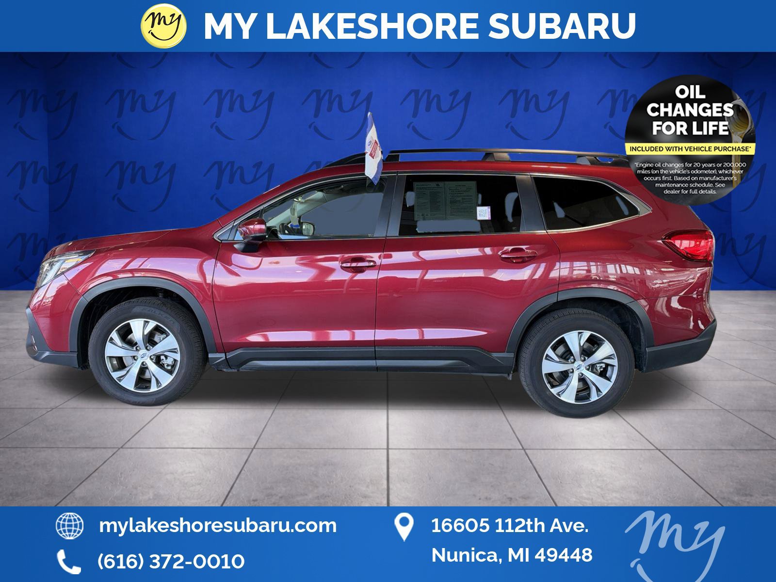 Certified 2025 Subaru Ascent Premium AWD/4WD image 7