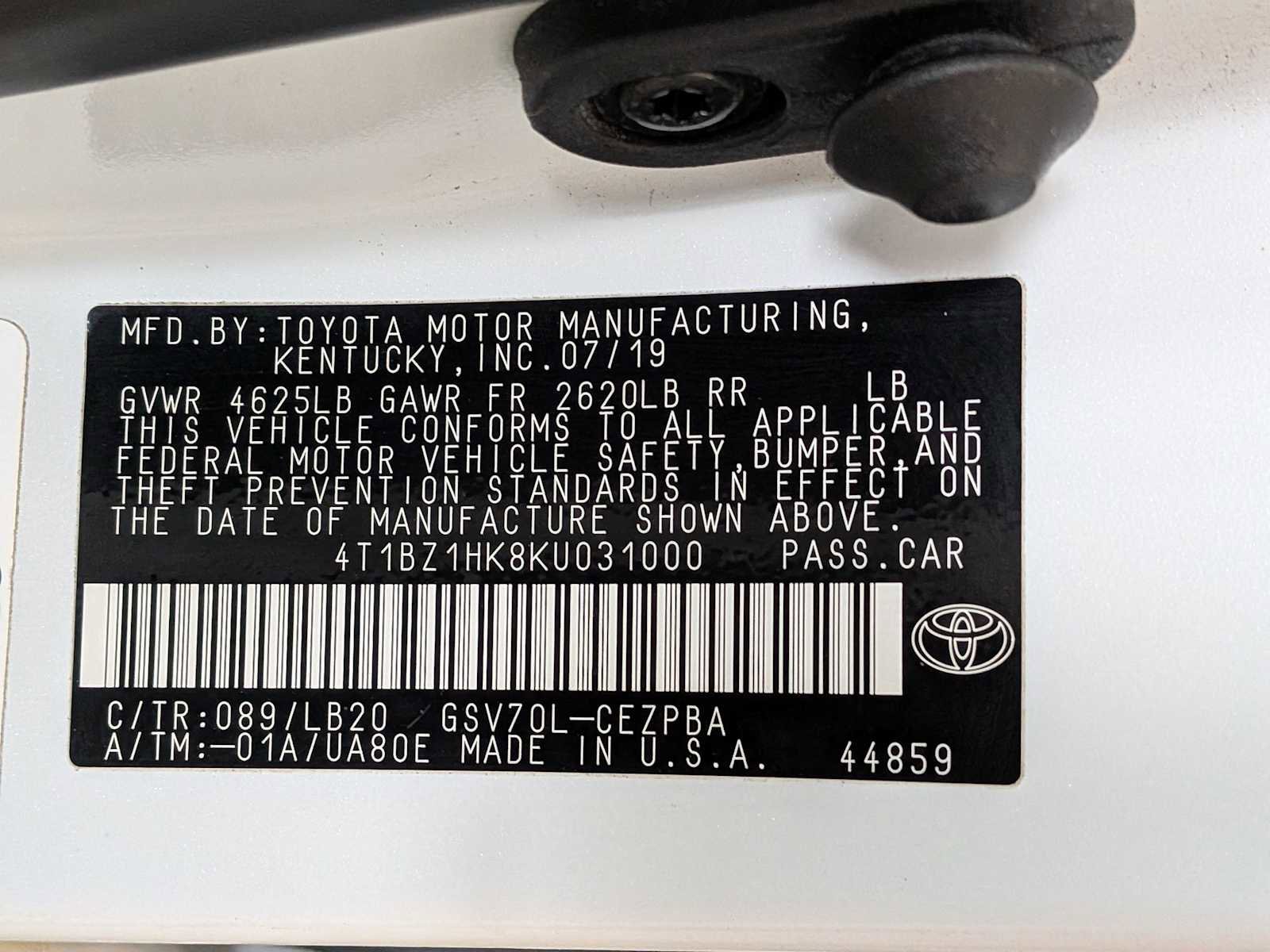 Used 2019 Toyota Camry XSE FWD image 39