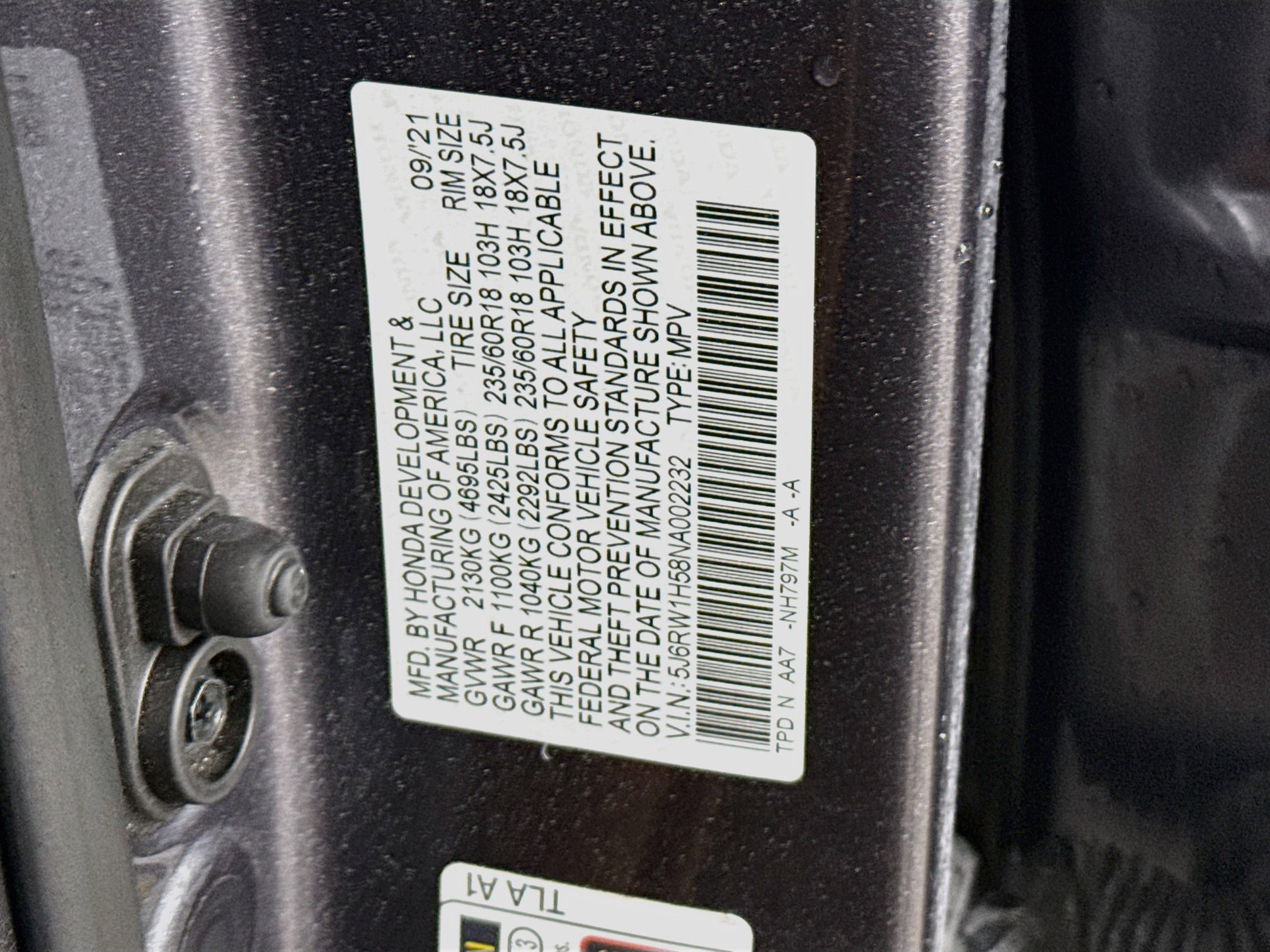 Certified 2022 Honda CR-V EX image 38