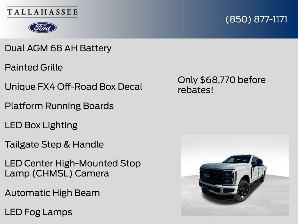 New 2025 Ford F250 XL w/ STX Appearance Package image 21