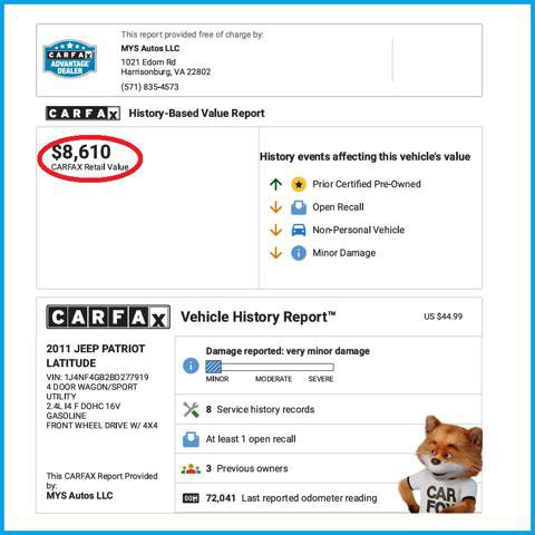 Used 2011 Jeep Patriot Latitude w/ Sun/Sound Group image 20