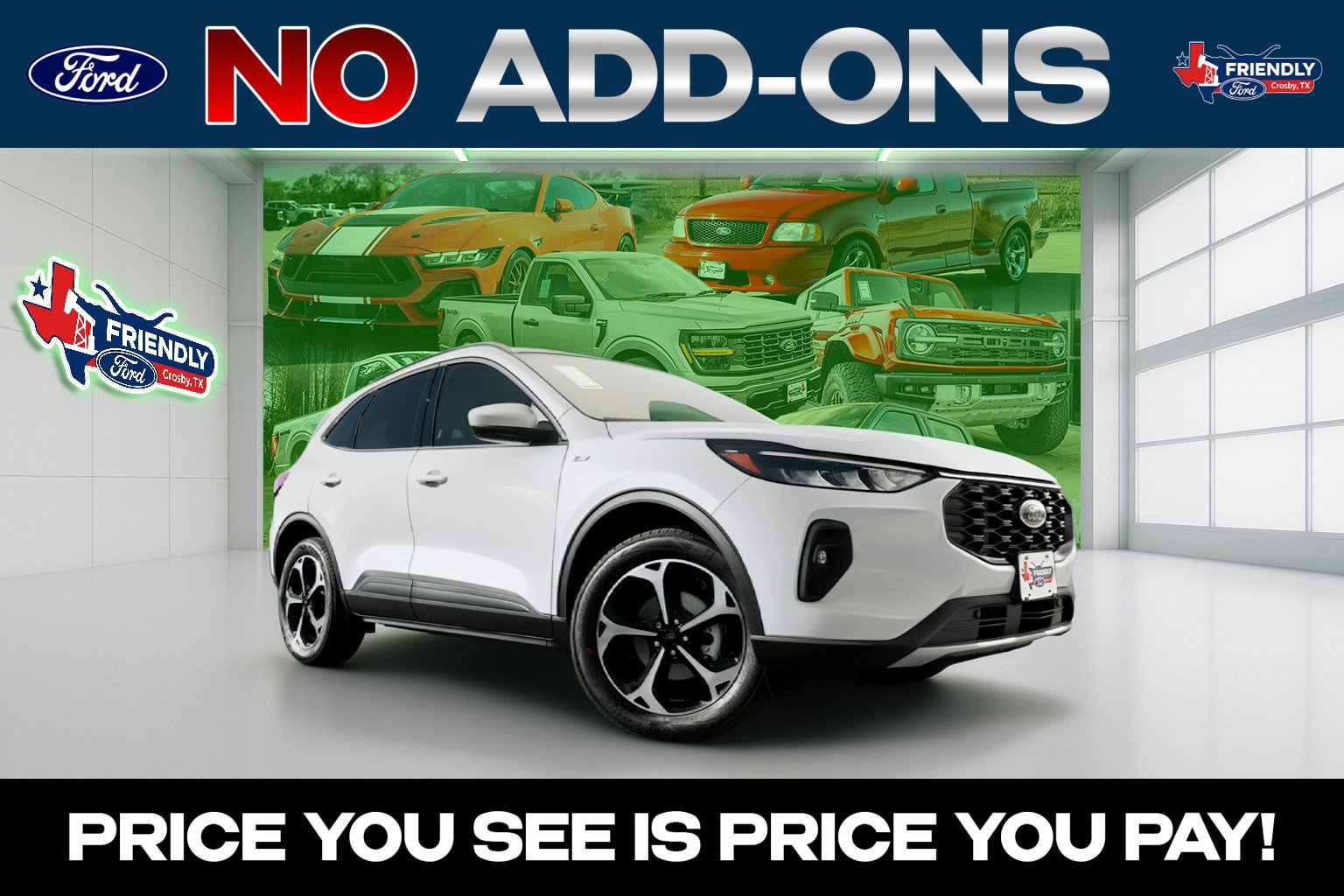 New 2026 Ford Escape ST-Line Select w/ Tech Pack #1