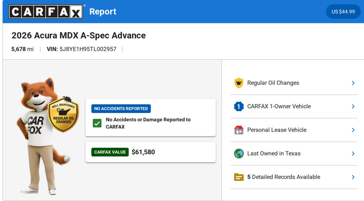 Used 2026 Acura MDX A-Spec image 17