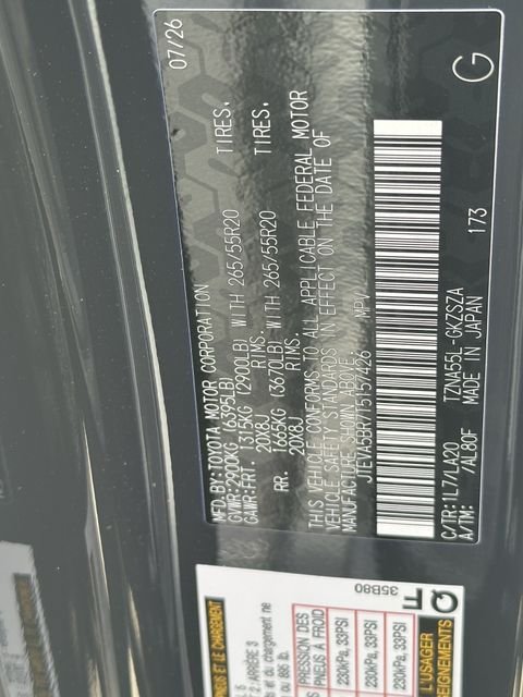 New 2026 Toyota 4Runner Limited AWD/4WD image 27
