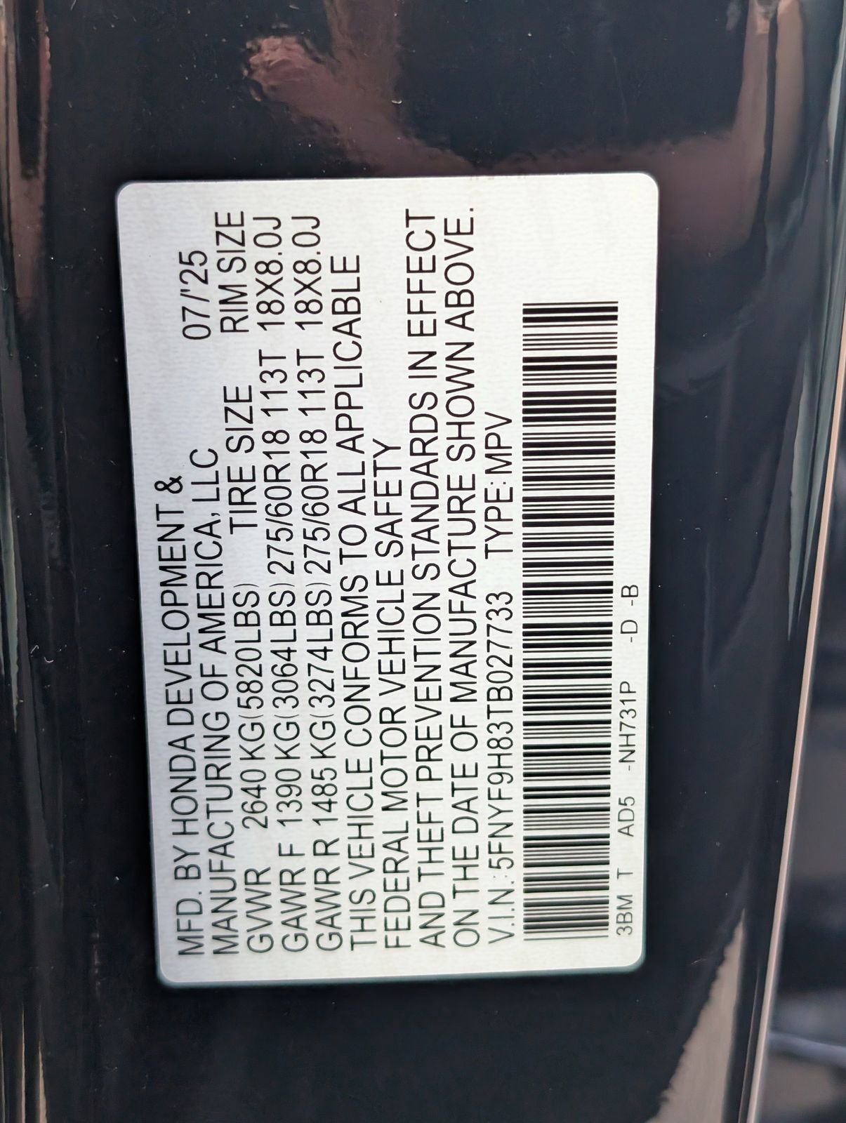 New 2026 Honda Passport TrailSport Elite image 14