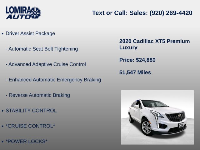 Used 2020 Cadillac XT5 Premium Luxury AWD/4WD image 14
