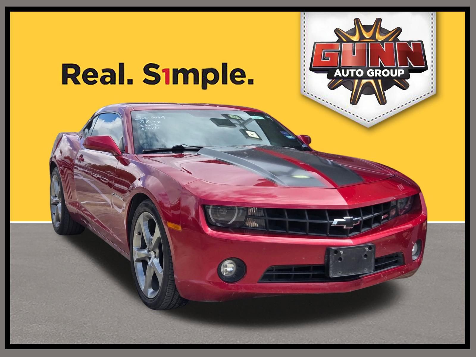 Used 2013 Chevrolet Camaro LT w/ RS Package RWD image 1