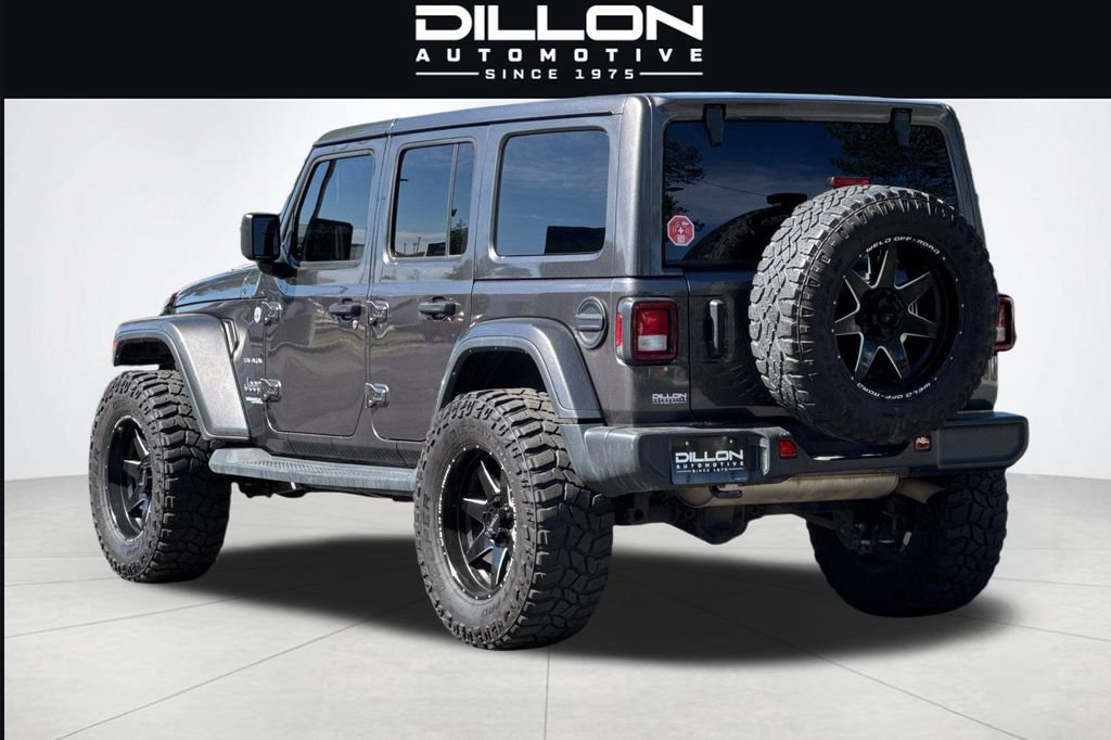 Used 2021 Jeep Wrangler Unlimited Sahara w/ Uconnect 4C Nav & Sound Group AWD/4WD image 6