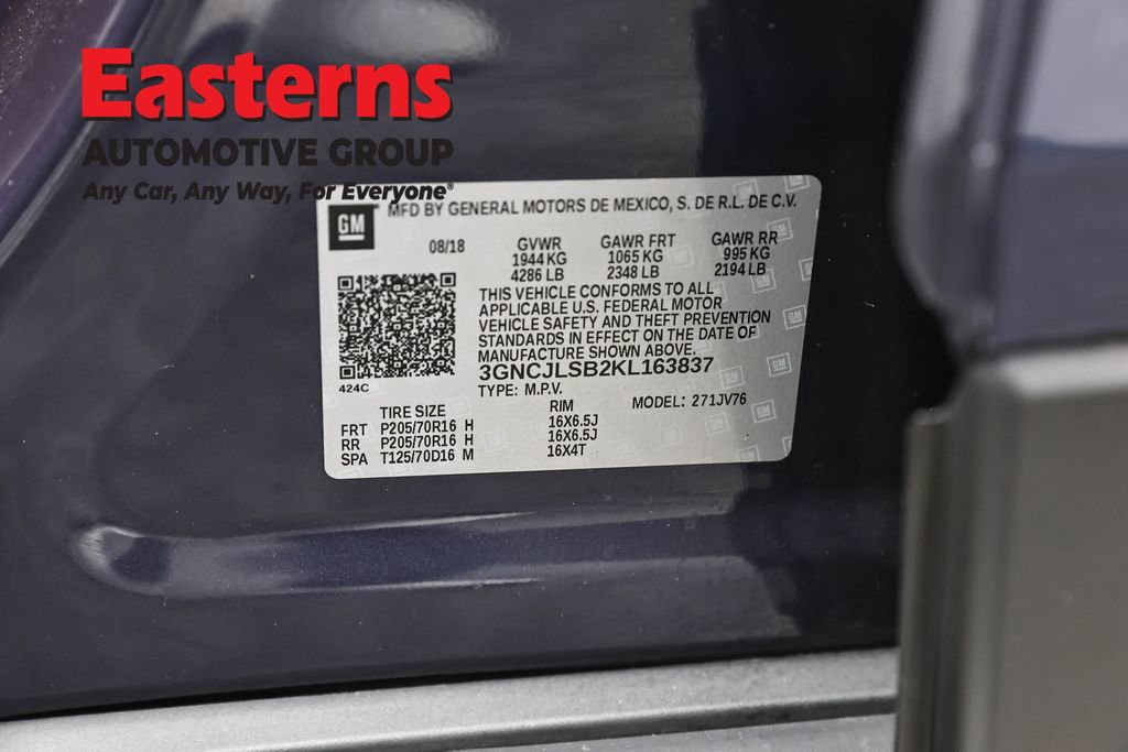 Used 2019 Chevrolet Trax LT FWD image 35