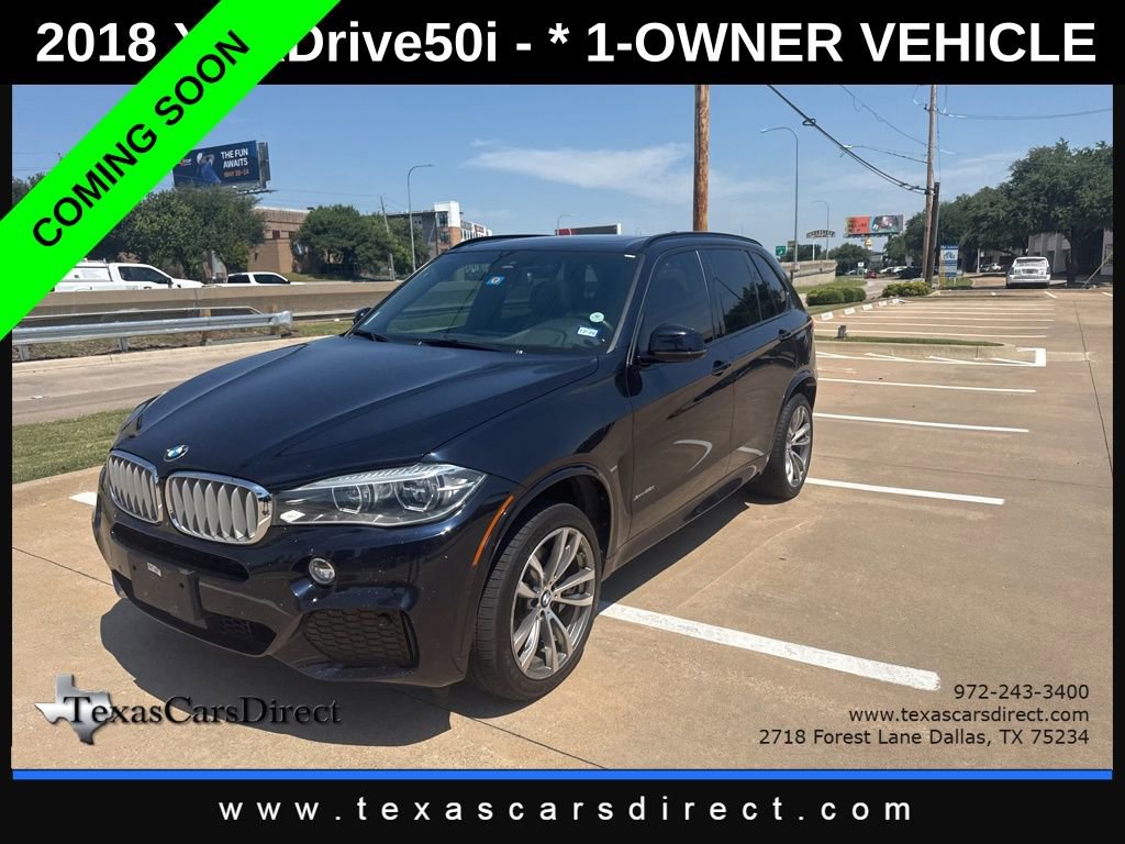 Used 2018 BMW X5 xDrive50i w/ M Sport Package AWD/4WD video 1