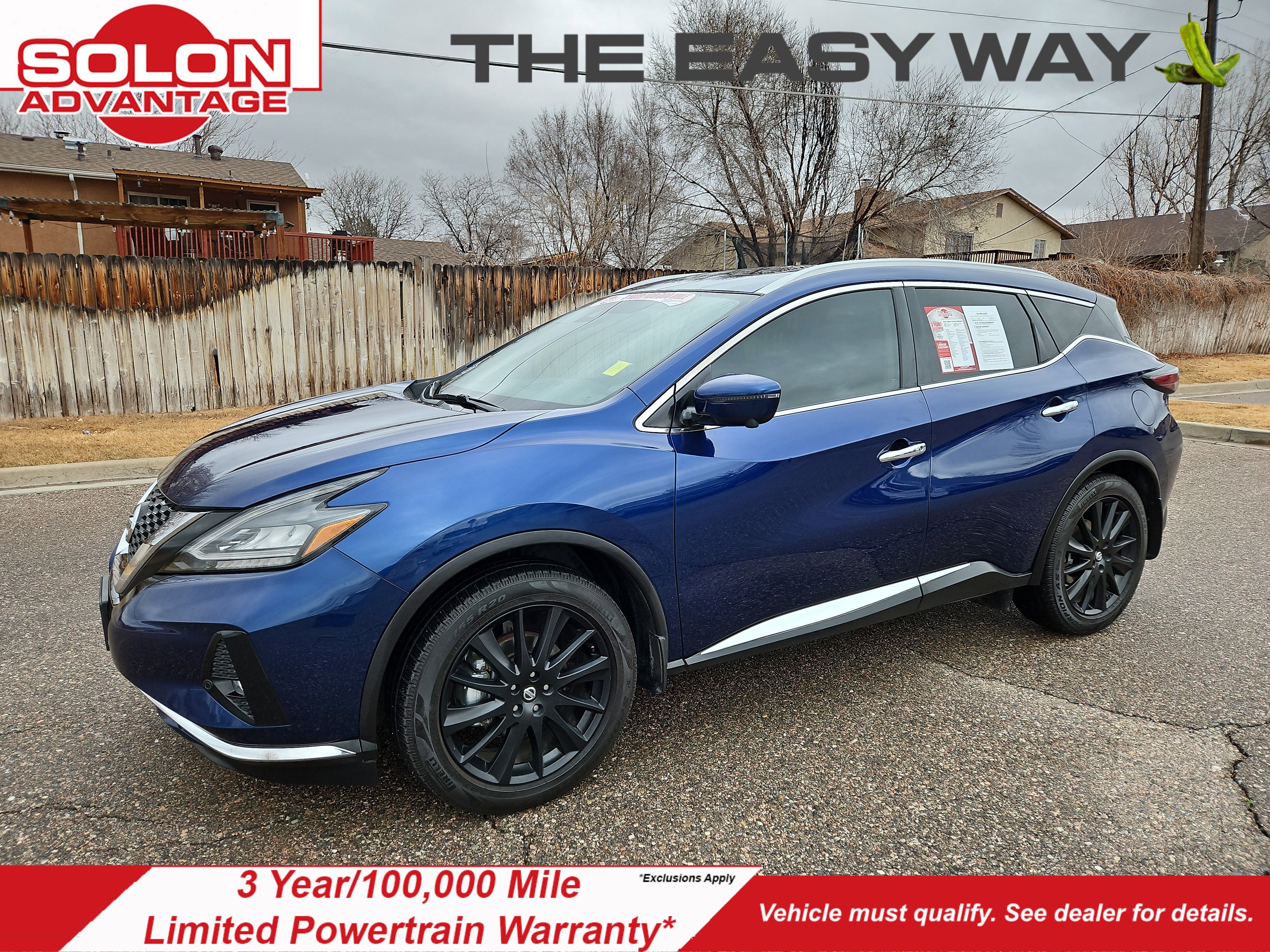Used 2022 Nissan Murano Platinum w/ Cargo Package FWD image 1