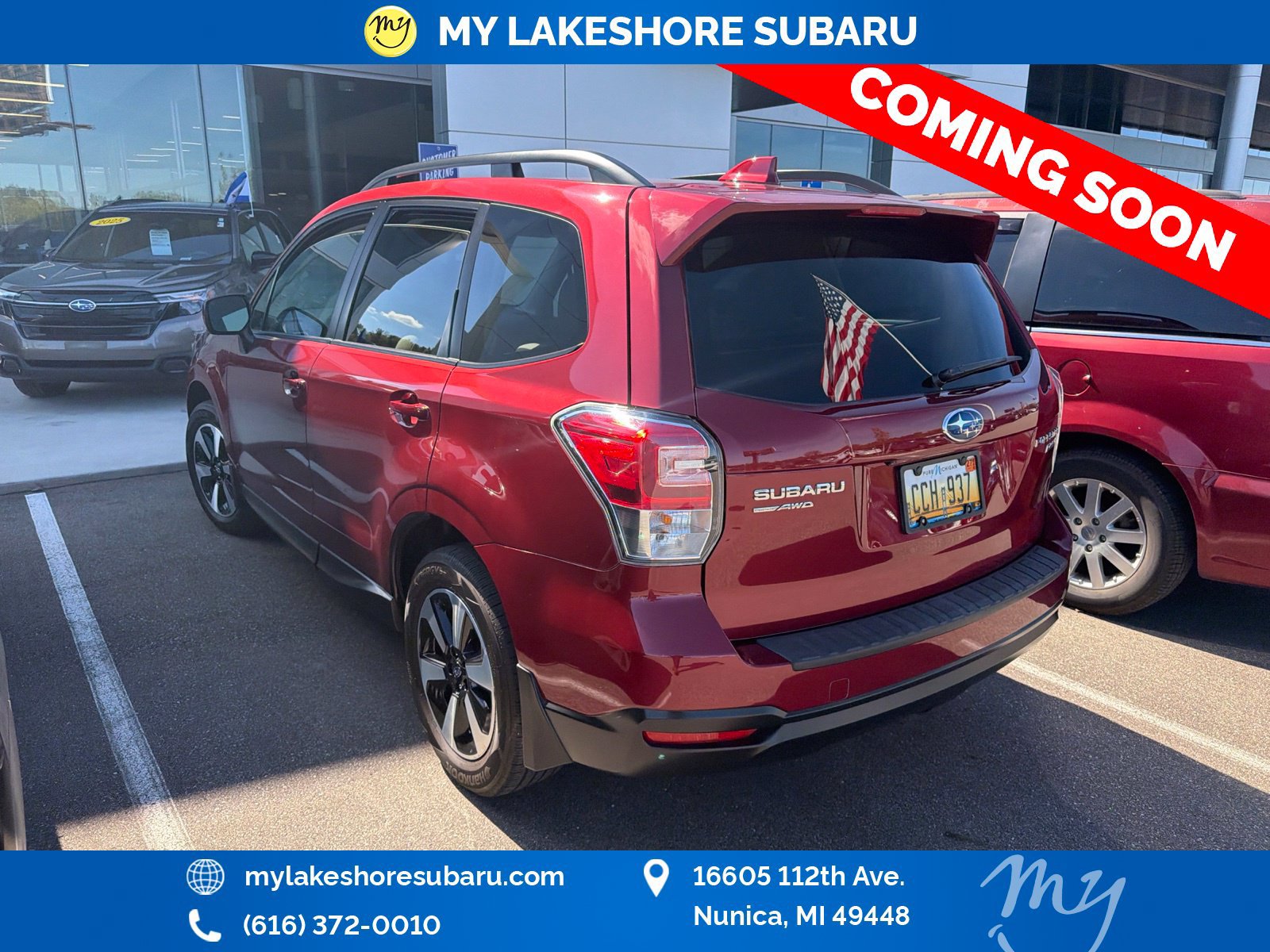 Used 2017 Subaru Forester 2.5i Premium w/ All-Weather Package AWD/4WD image 8
