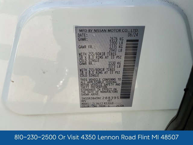 Used 2024 Nissan Pathfinder SV FWD image 35