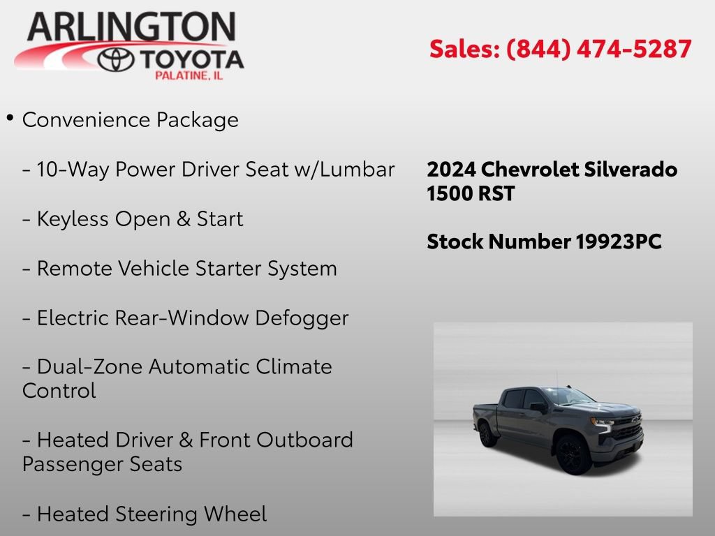 Used 2024 Chevrolet Silverado 1500 RST w/ Convenience Package II AWD/4WD video 2
