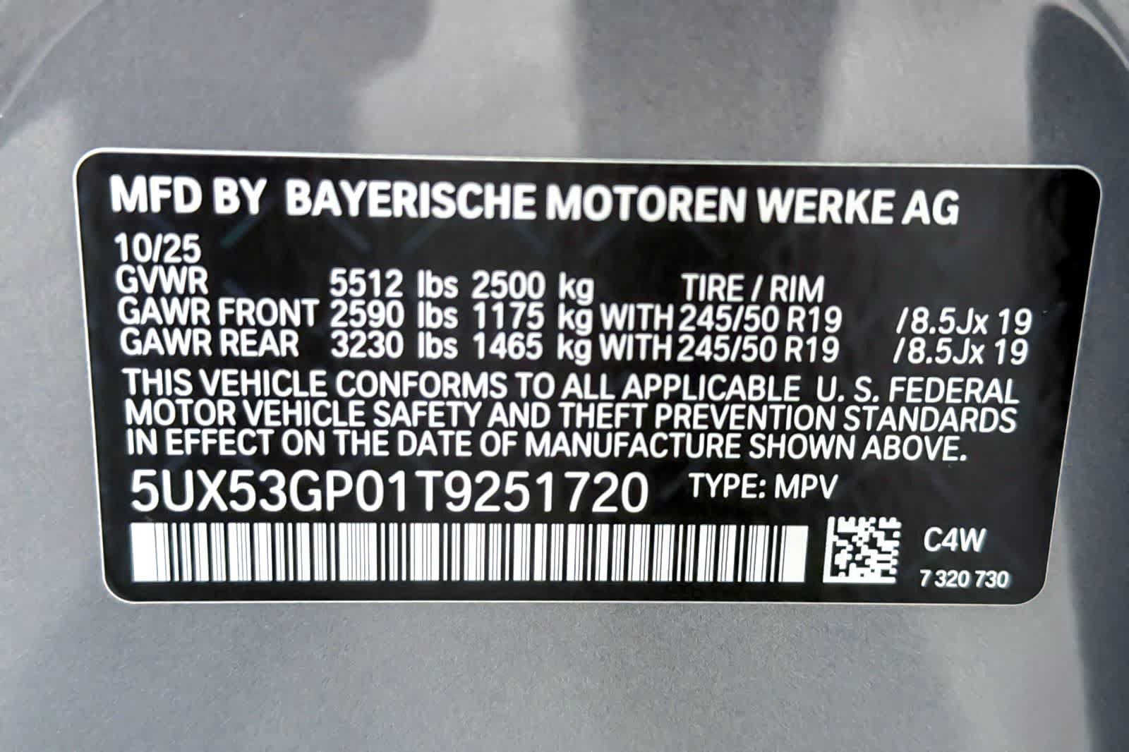 Used 2026 BMW X3 xDrive30i w/ Convenience Package AWD/4WD image 28