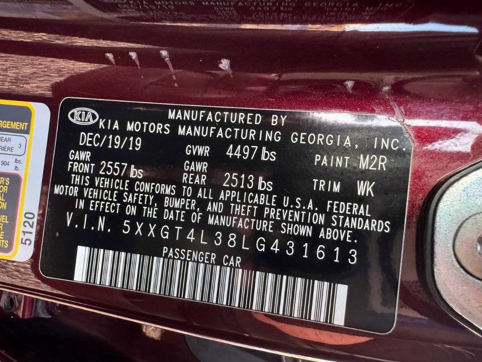 Used 2020 Kia Optima LX image 29