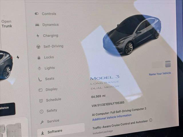 Used 2020 Tesla Model 3 Long Range AWD/4WD image 11