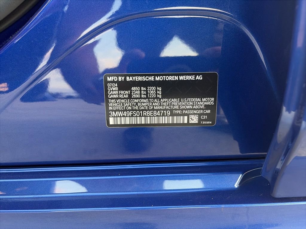 Used 2024 BMW M340i w/ Premium Package RWD image 15