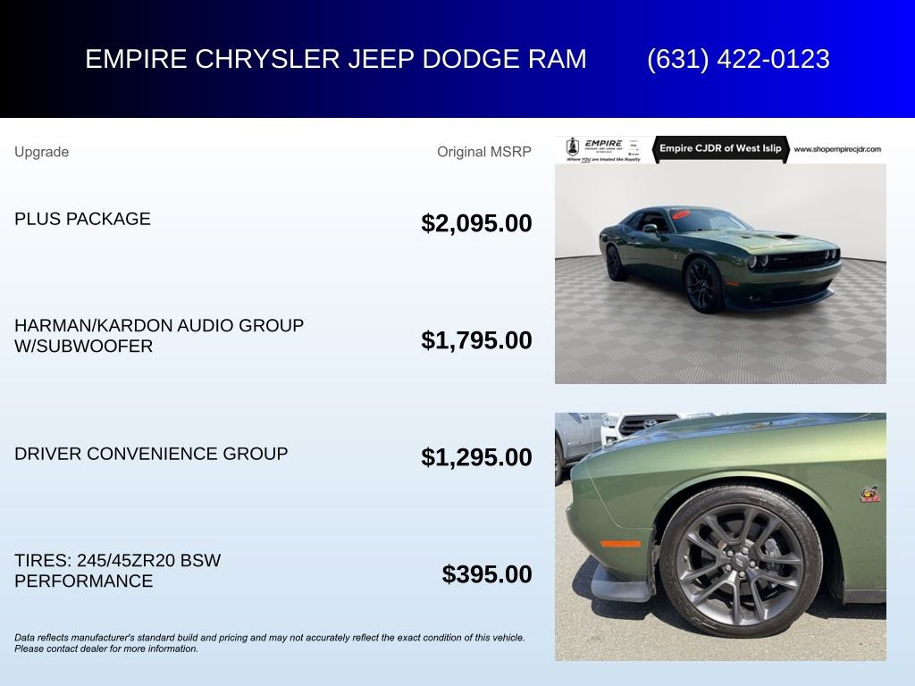 Used 2021 Dodge Challenger R/T Scat Pack w/ Plus Package image 6