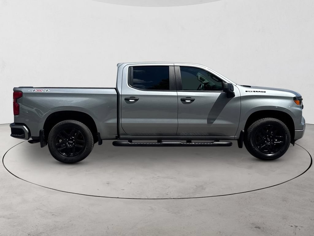 Certified 2024 Chevrolet Silverado 1500 Custom w/ LPO, Dark Essentials Package AWD/4WD image 4