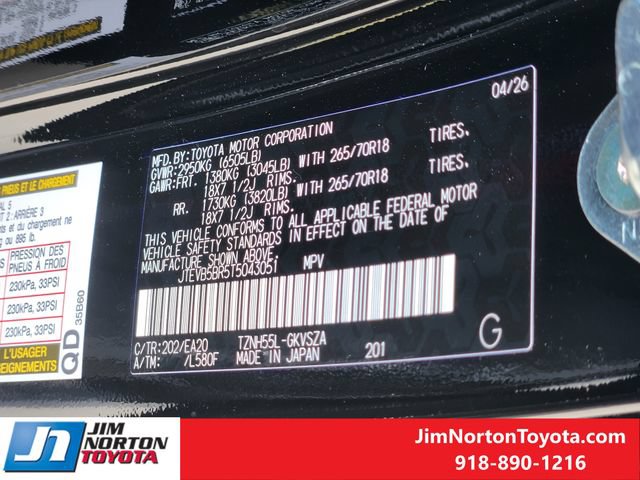 New 2026 Toyota 4Runner TRD Off-Road Premium AWD/4WD image 23