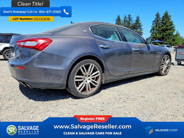 Used 2014 Maserati Ghibli S Q4 AWD/4WD image 4