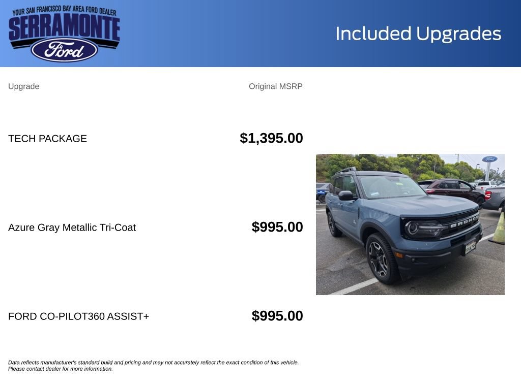 Used 2024 Ford Bronco Sport Outer Banks w/ Tech Package AWD/4WD image 19