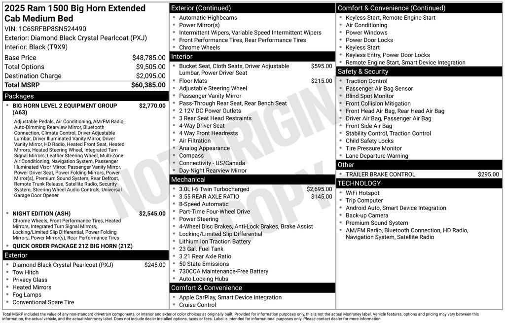 Used 2025 RAM 1500 Big Horn image 28