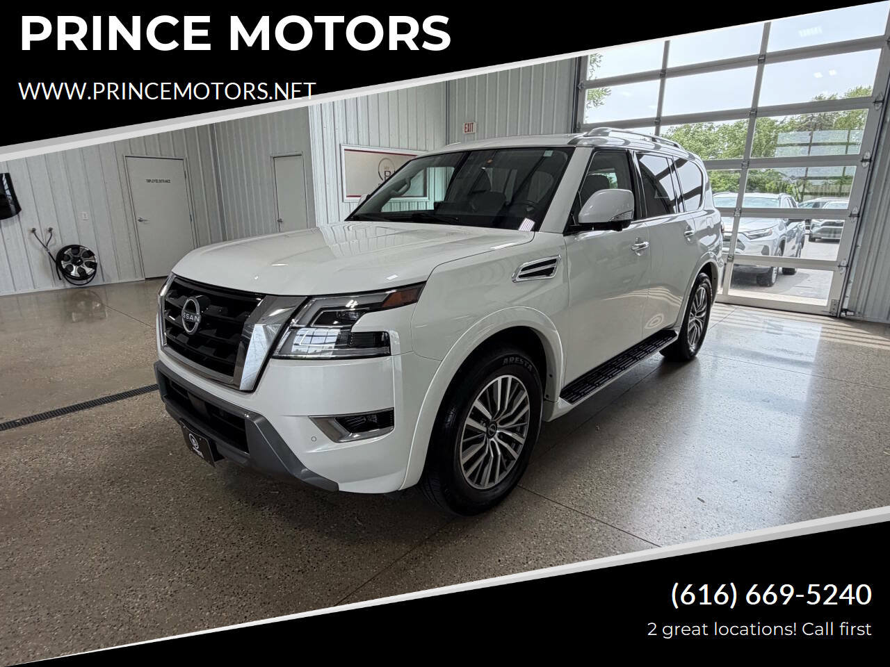 Used 2024 Nissan Armada SL w/ Captain's Chairs Package
