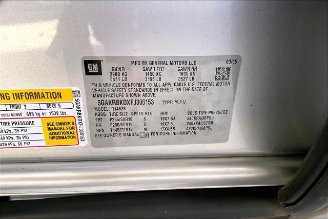 Used 2015 Buick Enclave Leather FWD image 14