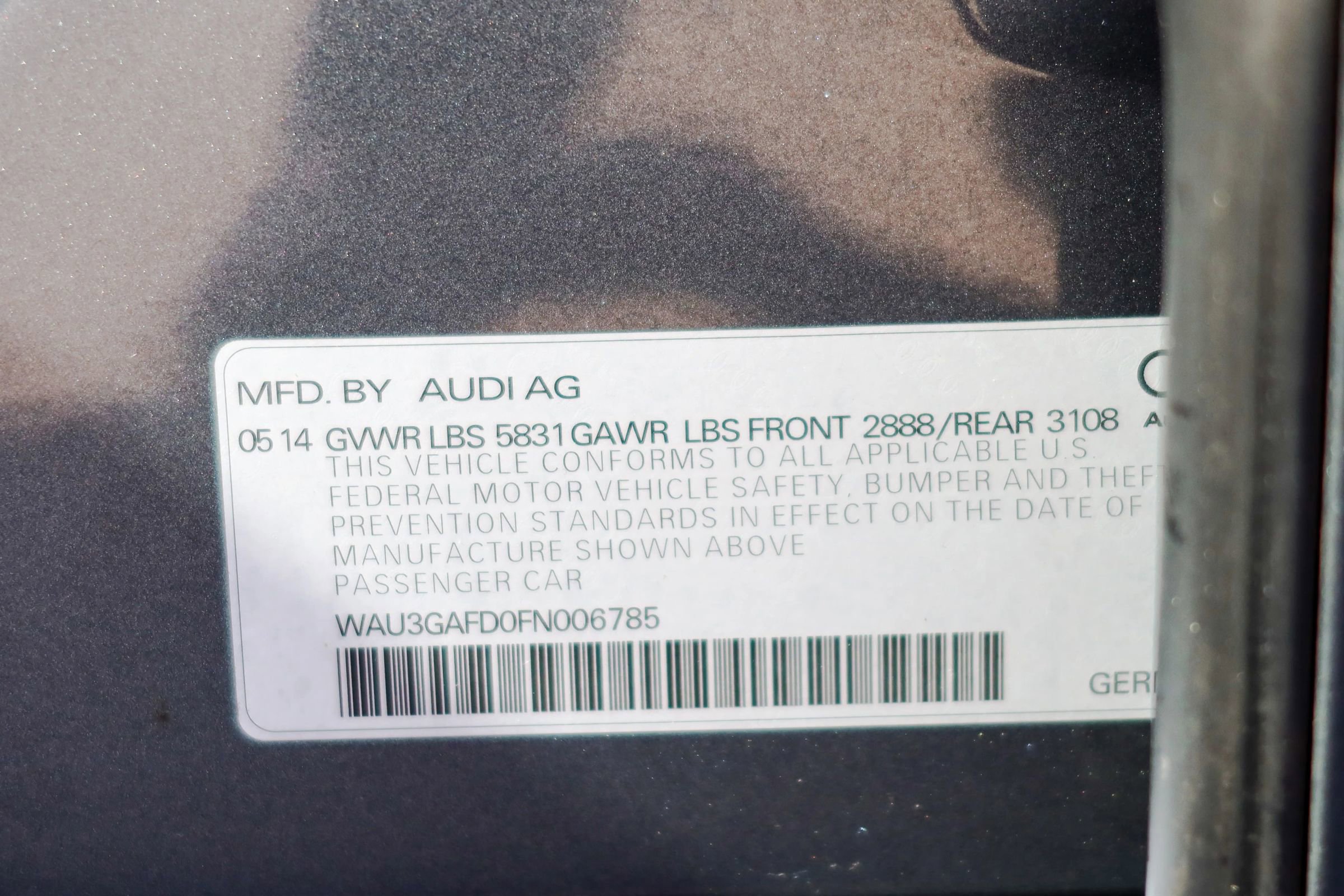 Used 2015 Audi A8 L 3.0T AWD/4WD image 9