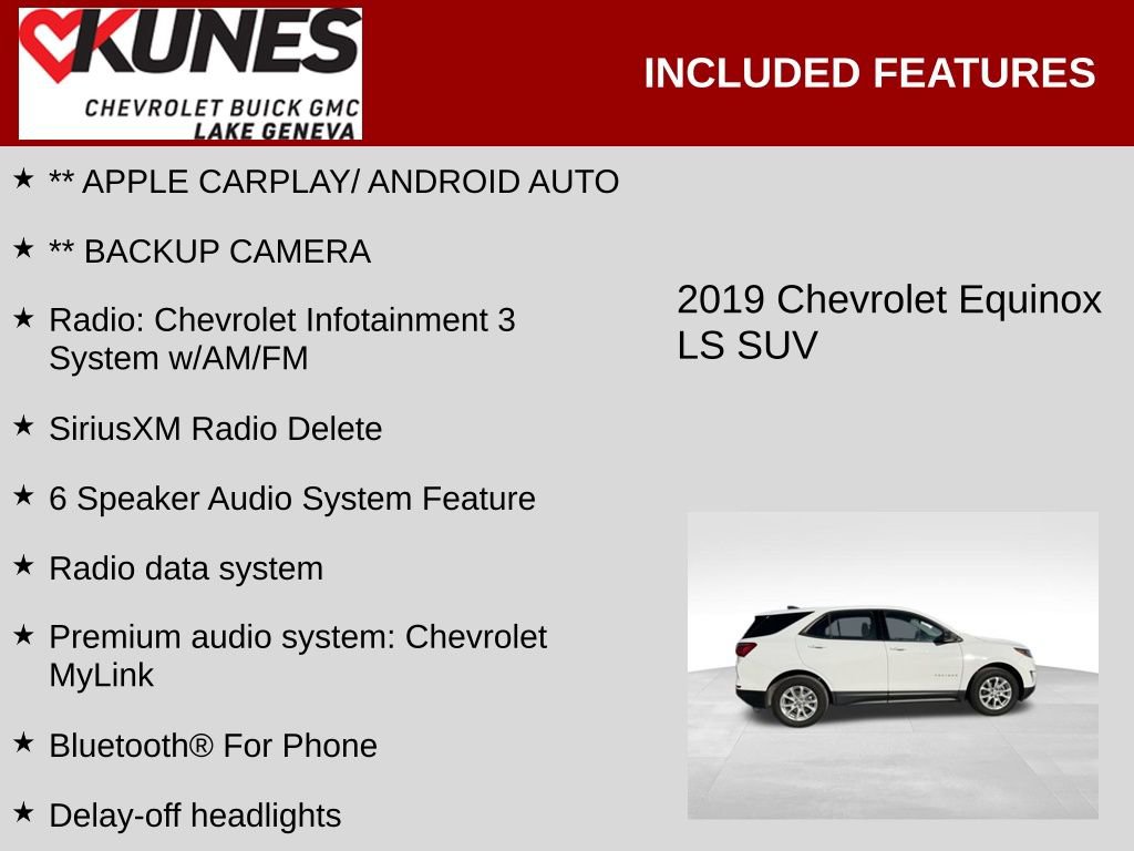 Used 2019 Chevrolet Equinox LS image 2