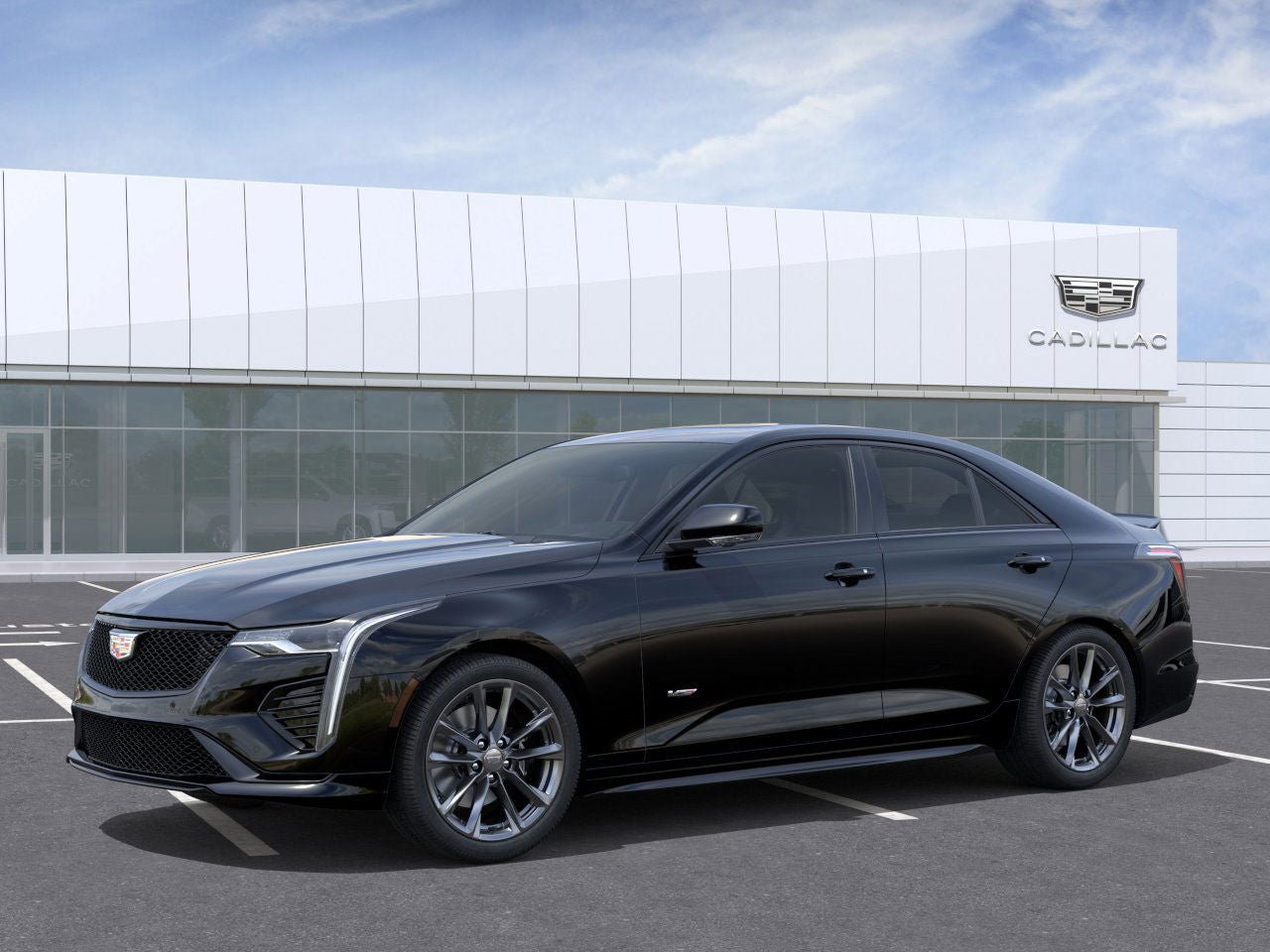New 2026 Cadillac CT4 V w/ Navigation Package AWD/4WD image 2