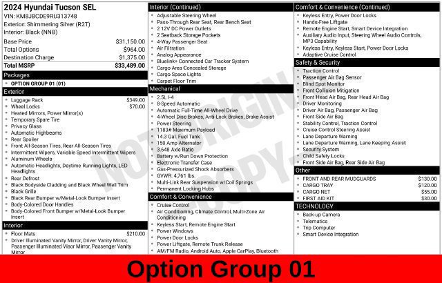 Used 2024 Hyundai Tucson SEL AWD/4WD image 12