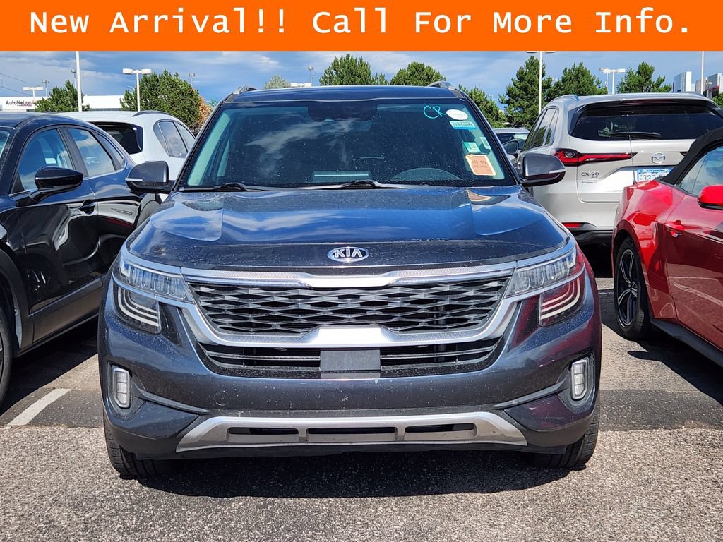 Used 2021 Kia Seltos SX w/ SX Sunroof Package AWD/4WD image 3