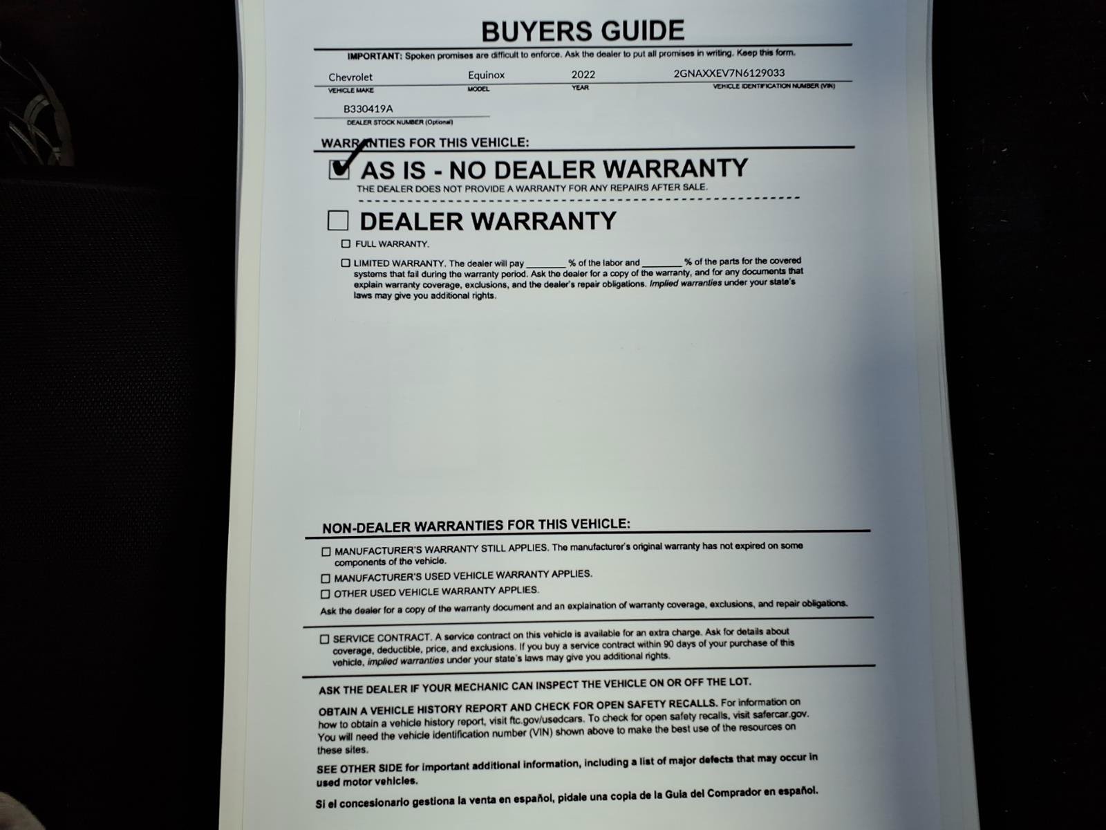 Used 2022 Chevrolet Equinox Premier AWD/4WD image 38