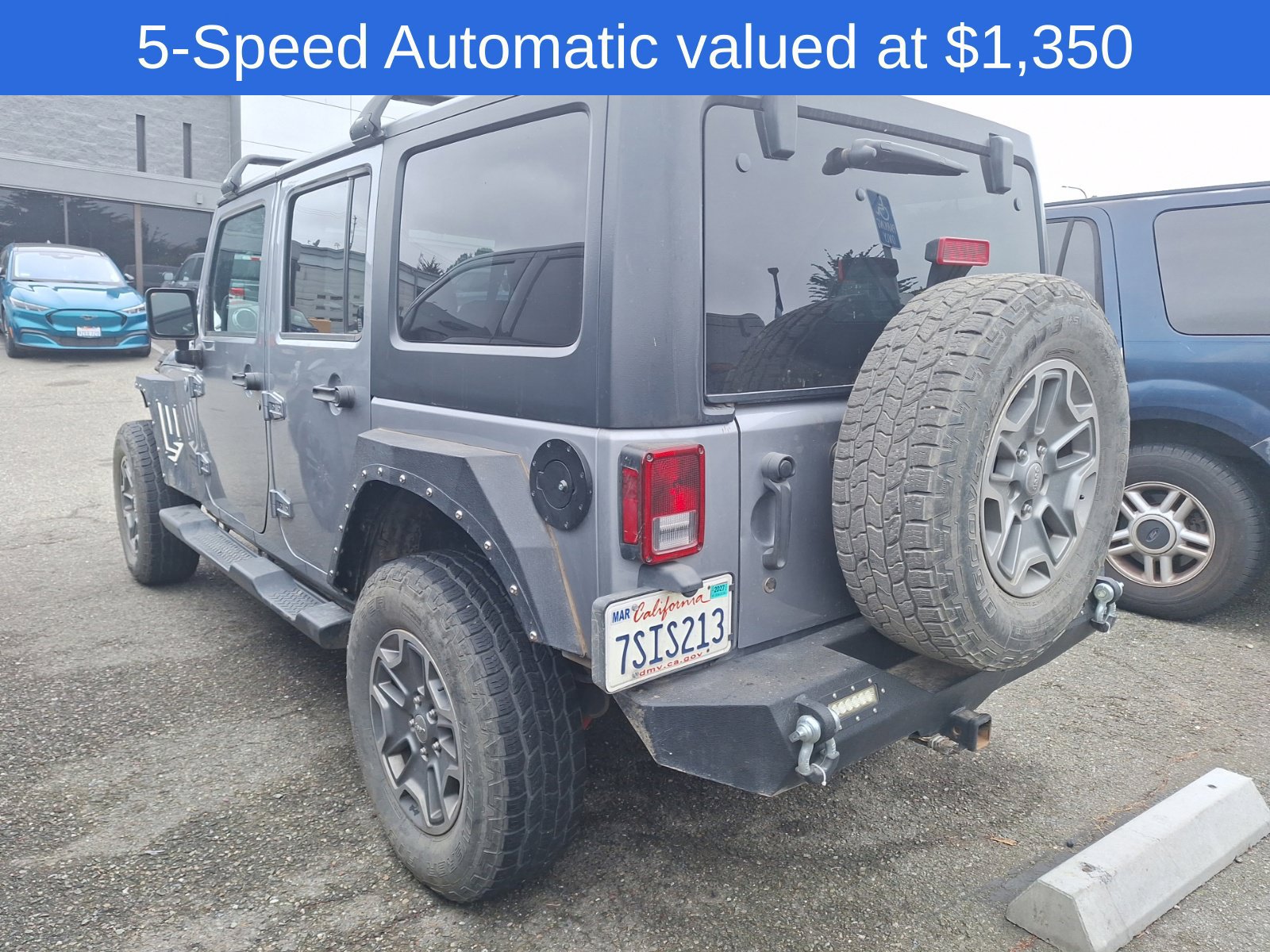 Used 2016 Jeep Wrangler Unlimited Rubicon w/ Connectivity Group AWD/4WD image 5