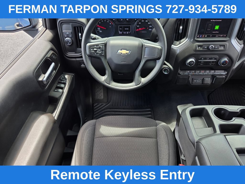 Certified 2024 Chevrolet Silverado 1500 Custom w/ Turbomax Blackout Package RWD image 17